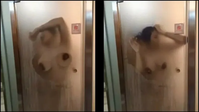 Bồ vú bự rên la dữ dội trong phòng tắm