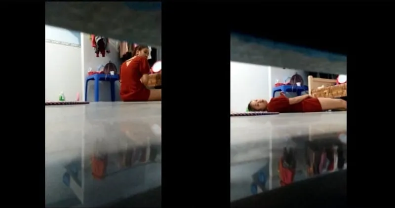 Quay lén bồ móc lồn trong phòng